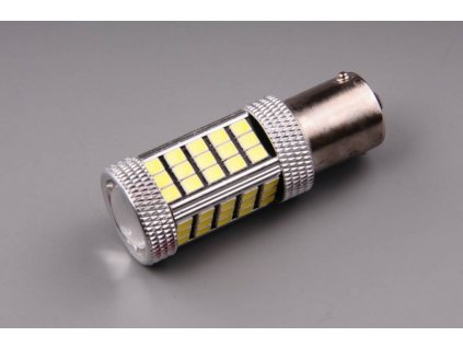 žárovka LED 12V 21W BA15s čirá 63xLED 2835