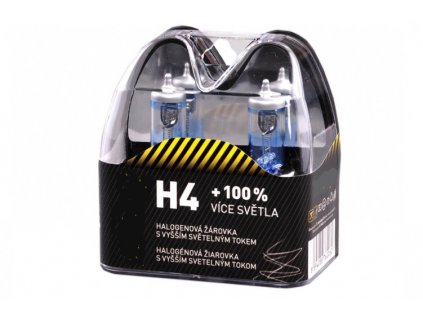 krabička AUTOLAMP H4 12V 60/55W P43t +100% E-homologace