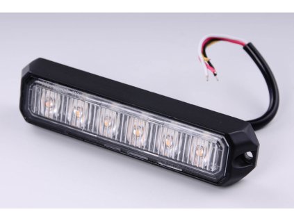 světlo výstražné LED oranžové PREDATOR 6*3W