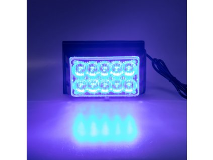 PREDATOR dual 10x1W LED, 12-24V, modrý, ECE R10