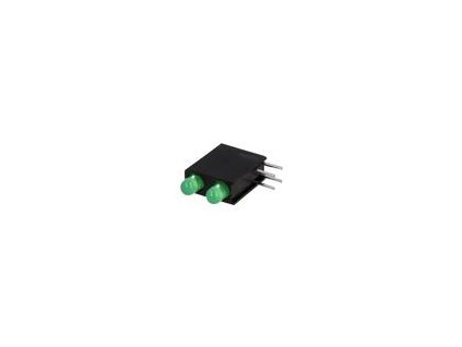 129853 led zakrytovany zelena 3mm poc diod 2 20ma 40 2 22 5v