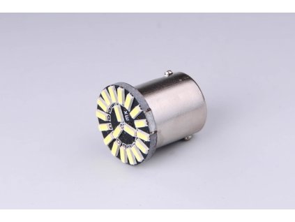 žárovka LED 12V 21W BA15s čirá 19xLED 4014