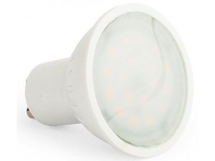 130927 zarovka led gu10 10xsmd2835 230v 7w tepla bila