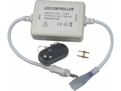 131023 napajec s dalkovym ovladanim pro led pasek 230v vykon do 500w