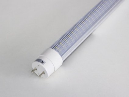 LED trubice 120cm čirý kryt - Studená bílá