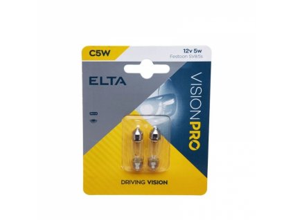 164398 12v 5w sufit sv 8 5 8 elta blistr 2 ks