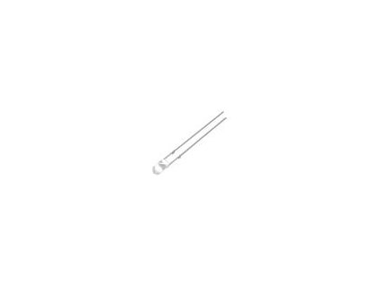143390 led 3mm zluta 11201560mcd 30 celo vypoukle roztec 2 54mm