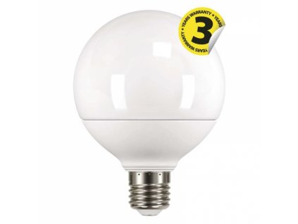 149569 led zarovka classic globe 11 5w e27 neutralni bila