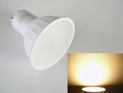 LED žárovka GU10 5W LU5W LUMENMAX - Teplá bílá