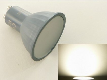 LED žárovka GU10 EL3W - Denní bílá