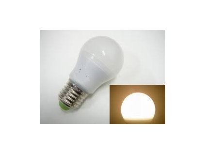 LED žárovka E27 SA6W 360° - Teplá bílá