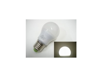 LED žárovka E27 SA6W 360° - Studená bílá