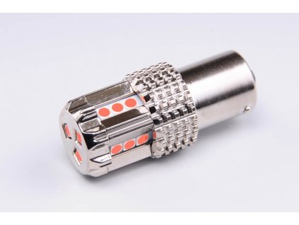 152397 zarovka led 12v 21w ba15s cervena canbus