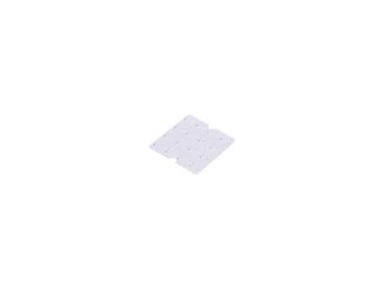 152711 cocka led ctvercovy mat plexisklo pmma pruhledna h 4 3mm