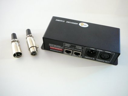 LED DMX ovladač 3 kanály - TL-DMX-3 kanálový