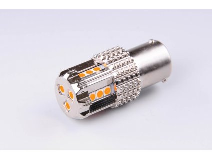152927 zarovka led 12v 21w bau15s oranzova canbus