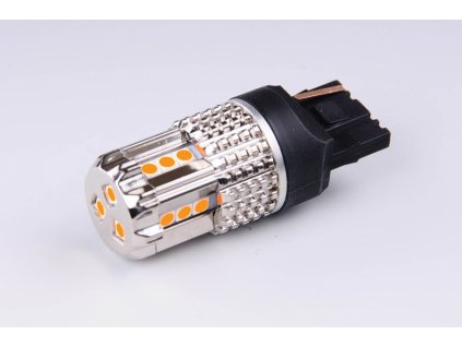 žárovka LED 12V 21W W3x16d oranžová (7440 WY21W)