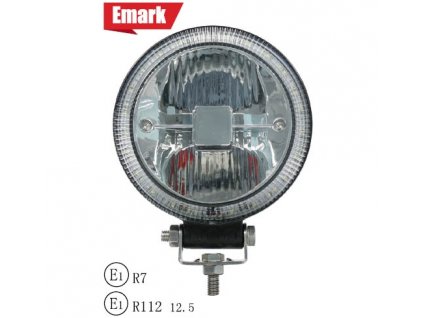 Dálkový světlomet LED 1400 lm 12-24V homologace 13cm