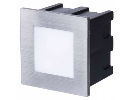 LED orientační vestavné svítidlo 80×80 1,5W neutr. bílá,IP65