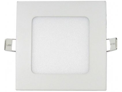 Podhledové světlo LED 6W, 120x120mm, bílé, 230V/6W, vestavné