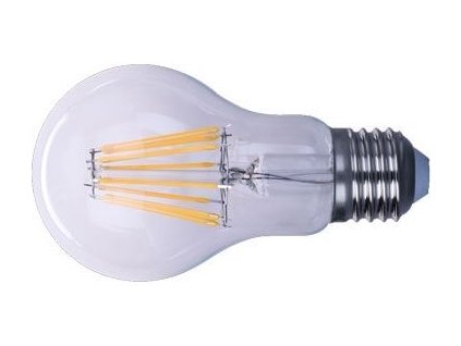 159458 zarovka led e27 8x filament 230v 8w tepla bila