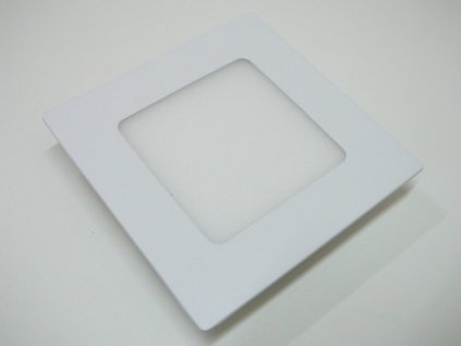 LED podhledové světlo 6W čtverec 120x120mm - Teplá bílá