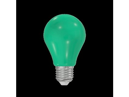 160641 led a60 230 240v 5w colourmax e27 zelena