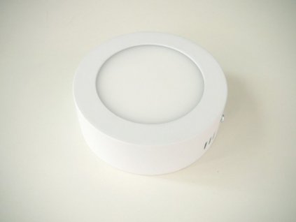 132251 led stropni svitidlo 6w prisazeny kulaty 115mm studena bila