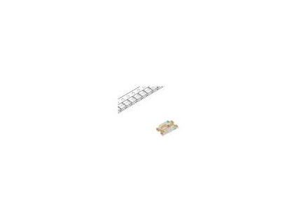 LED SMD 0805 yellow 80÷150mcd 2x1.25x0.4mm 110° 2÷2.5V 20mA