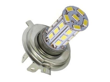 Žárovka LED H4 12V/6W, bílá, 27xSMD5730