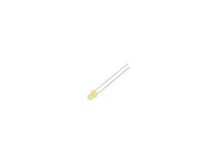 162350 led 3mm zluta 210350mcd 60 celo vypoukle