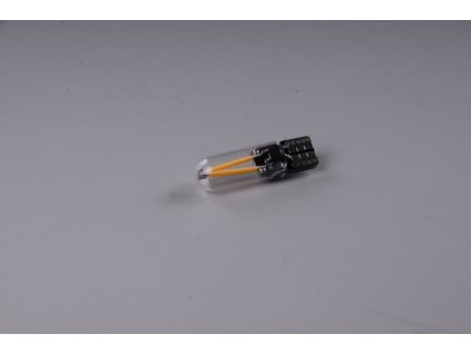 162679 zarovka led 12v 5w w2 1x9 5d zluta cob vlakno