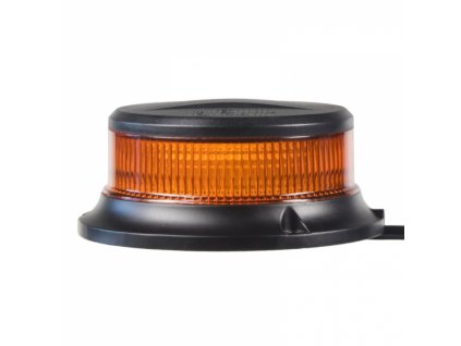 LED maják, 12-24V, 18x1W oranžový, pevná montáž, ECE R65