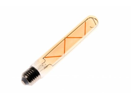 161358 led zarovka e27 filt28 filament 185mm tepla bila