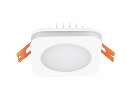 LED podhledové svítidlo, 10W, 800lm, 4000K, IP44, čtvercové