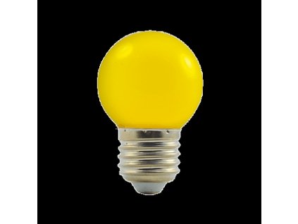 LED G45 230-240V 1W COLOURMAX E27 ŽLUTÁ