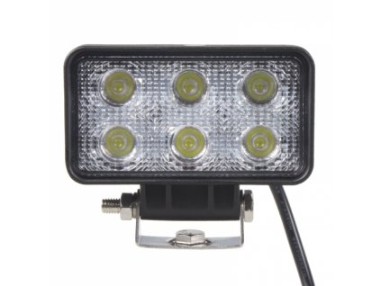 165552 led svetlo 10 30v 6x3w r10 rozptyleny paprsek 112x63x53mm