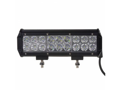 LED světlo 10-30V, 18x3W, rozptýlený + bodový paprsek, 231x80x65mm