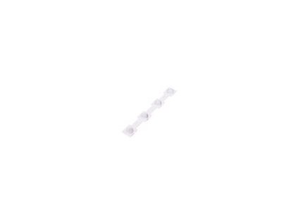 169285 cocka led obdelnikovy pruhledna 50 barva cerna h 20 2mm