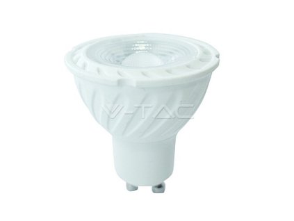 Žárovka LED studená bílá GU10 220/240VAC 480lm 6,5W 110°