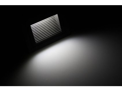 LED vestavné svítidlo LOPEN-B-IP65 černé - Studená bílá