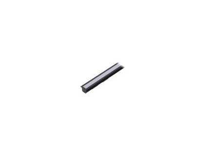170011 profil pro moduly led mlecna zapustene cerna l 1m hlinik