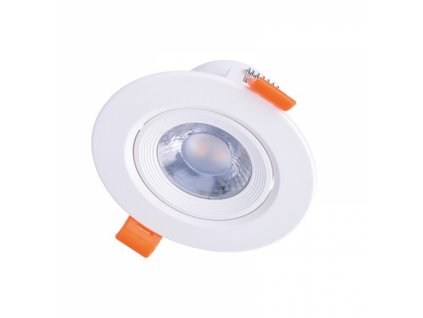 LED podhledové světlo bodové, 5W, 400lm, 3000K, kulaté, 38°, bílé