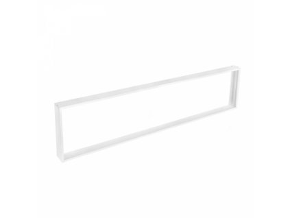 183514 solight hlinikovy bily ram pro instalace 295x1195mm led panelu na stropy a zdi vyska 68mm