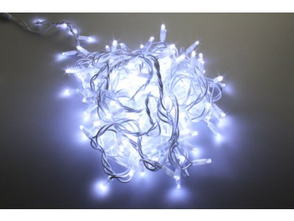LED světelný řetěz 12W200 10m - Studená bílá
