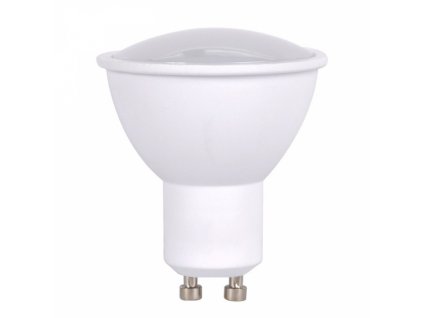 LED žárovka, bodová , 3W, GU10, 3000K, 260lm, bílá