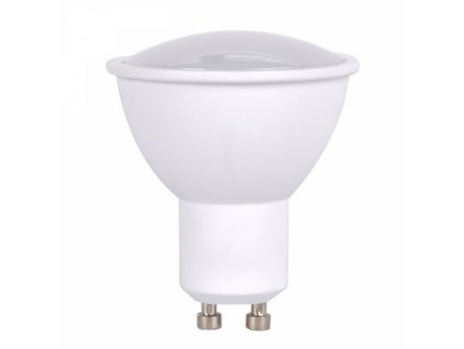 191632 solight led zarovka bodova 7w gu10 3000k 560lm bila