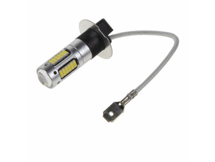 LED H3 bílá, 12-24V, 30LED/4014SMD