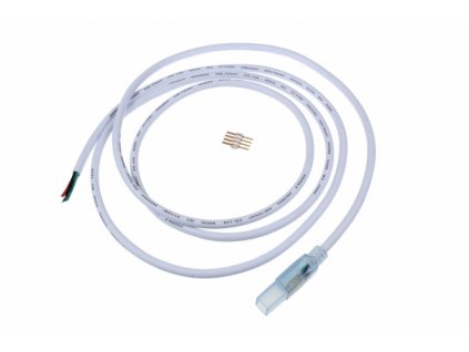 170657 pripojka led rgb pasku na 230v tlp 230v5 rgb pripojka 2m