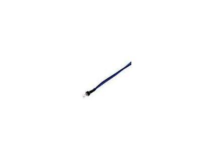 587 zarovka s drat.vyvody 12v 40ma fi 3x5mm 2x modry
